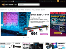 Tablet Screenshot of centralsono.com